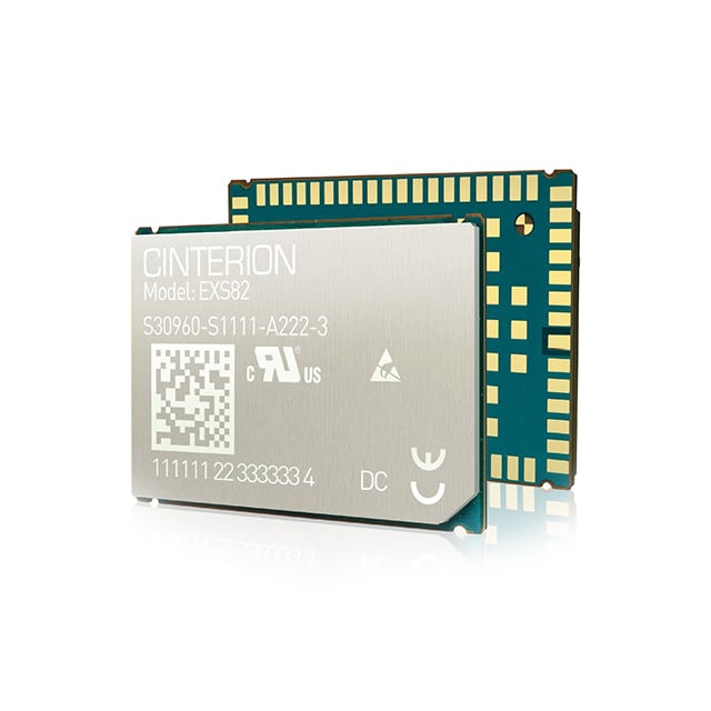 Telit Cinterion EXS62-W REL.1.2 Cinterion® EXS62 BeiDou, Galileo, GLONASS, GNSS, GPS, GPRS, LTE