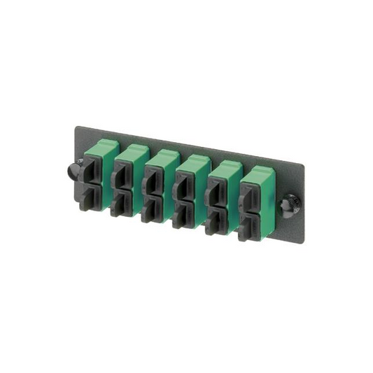 Panduit Corp FAP4WAGDSCZ Opticom® Patch Panel, Fiber SC