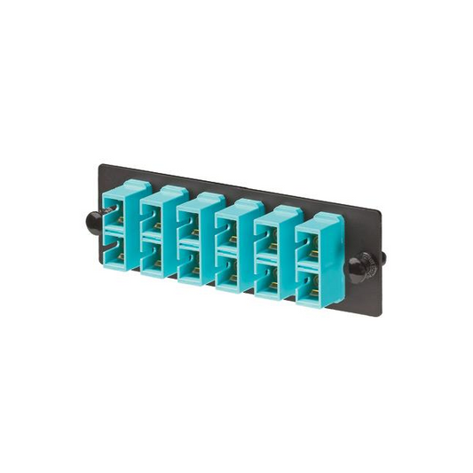 Panduit Corp FAP4WAQDSCZ Opticom® Patch Panel, Fiber SC