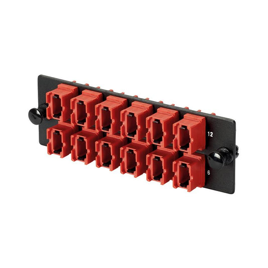 Panduit Corp FAPV0424RDMPO Opticom® Patch Panel, Fiber LC, MPO
