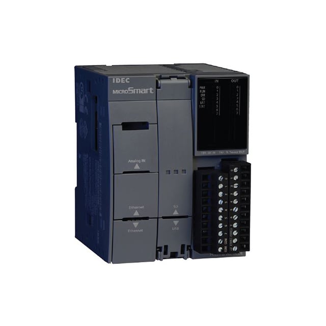 IDEC FC6A-D16P1CEE FC6A Plus PLC 16IO 24VDC TRANS. SOURCE 8 - Digital