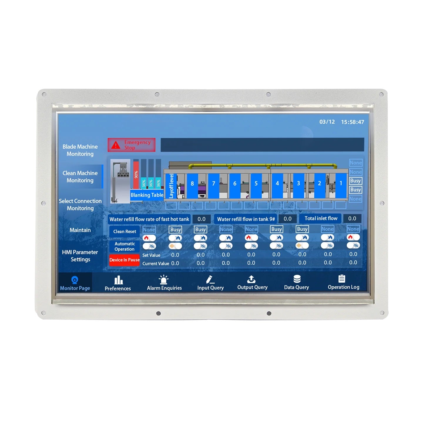 FLEXEMATIC FD310R - Pantalla táctil 10.1"