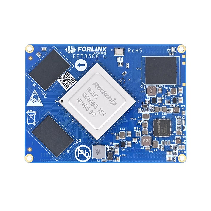 Forlinx Embedded FORLINX-FET3588J-C+224GSE32GIA11 - MPU ARM® Cortex®-A55, ARM® Cortex®-A76