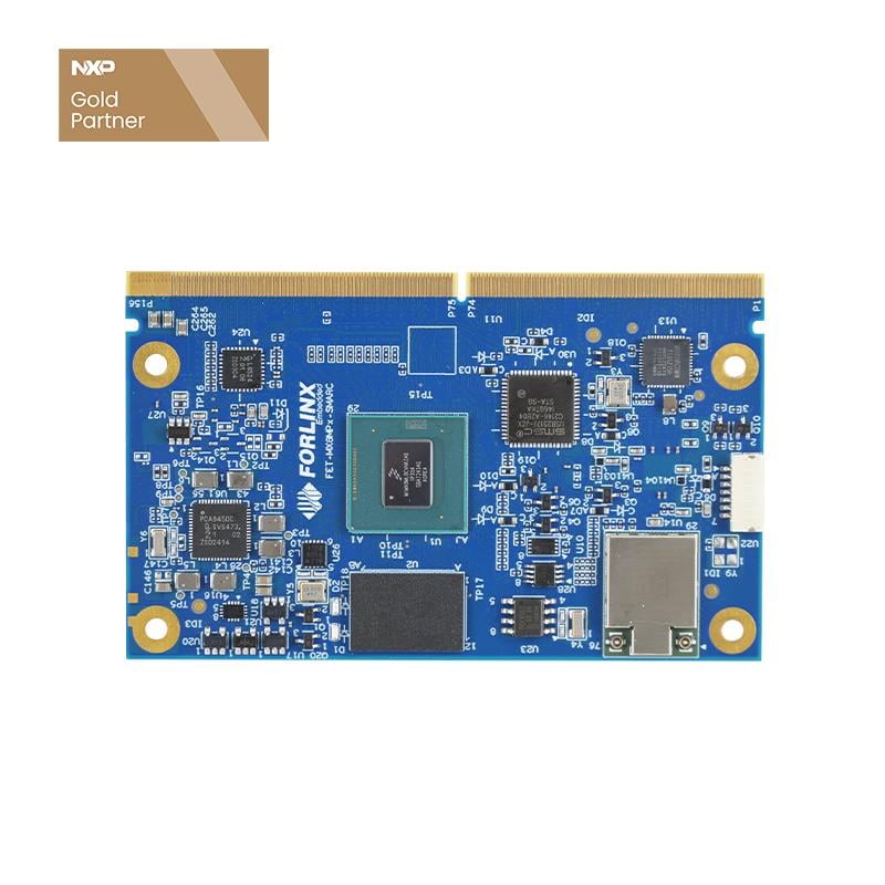 Forlinx Embedded FORLINX-OK-MX8MPQ-SMARC+164GSE32GI * ARM® Cortex®-A53, ARM® Cortex®-M7