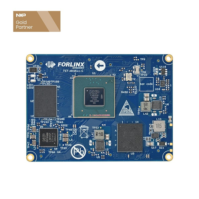Forlinx Embedded FORLINX-OKMX95xxC188GSE64GIxx:xx i.MX95xx ARM Cortex-A55, Cortex-M33