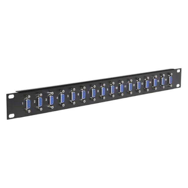 Gruber Industries FP16-D09-FF-GRU - Patch Panel -