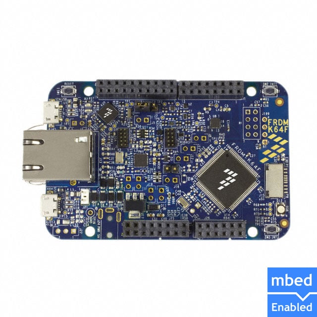NXP USA Inc. FRDM-K64F Kinetis FREEDOM K24/K63/K64 EVAL BRD MCU 32 bits ARM® Cortex®-M4