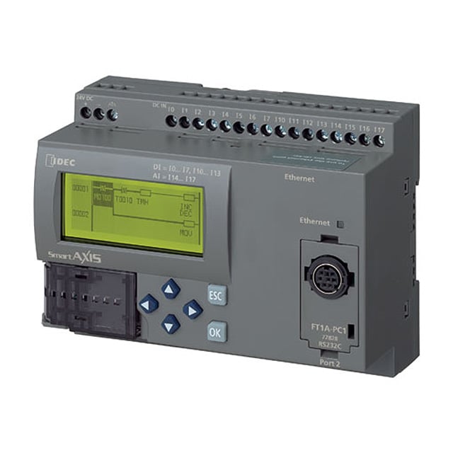 IDEC FT1A-H24RC FT1A SmartAXIS SMARTAXIS 24I/O CPU AC POWER 16 - Digital