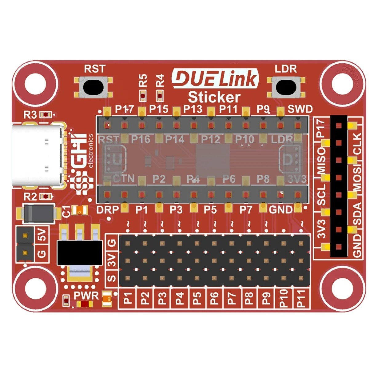 GHI Electronics, LLC GDL-ADSTICKER-C - -