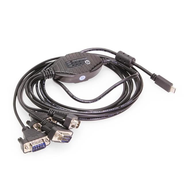 Gearmo GM-FTDI4XC-LED - USB a serial USB - C 2.0 macho