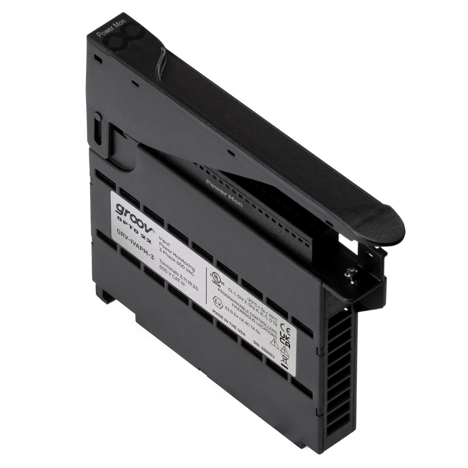 Opto 22 GRV-IVAPM-3 groov EPIC® Power Measurement Module GRV Series