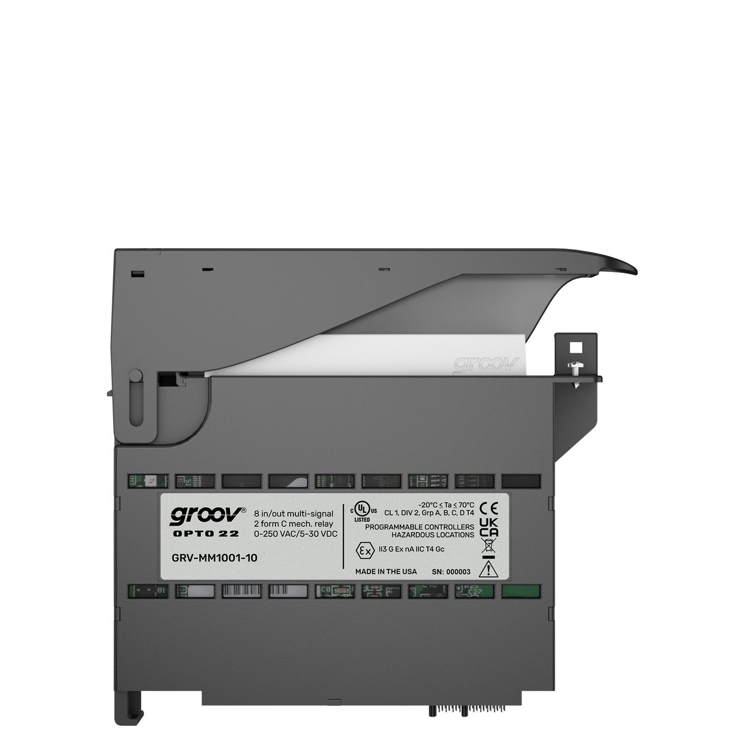 Opto 22 GRV-MM1001-10 groov EPIC® Input, Output (I/O) Module GRV Series