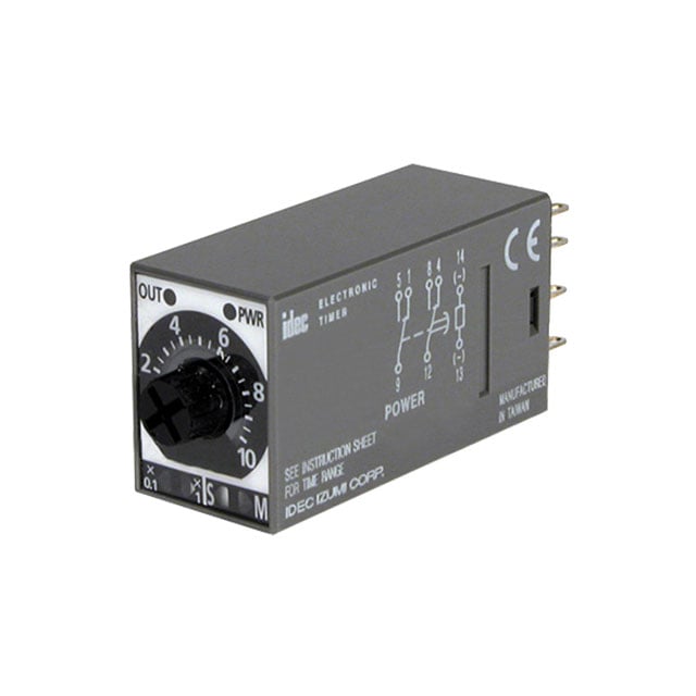IDEC GT5Y-2SN3A200 GT5Y Para enchufe Relé mecánico 0.1 seg ~ 30 min 5A a 220VCA/30VCC
