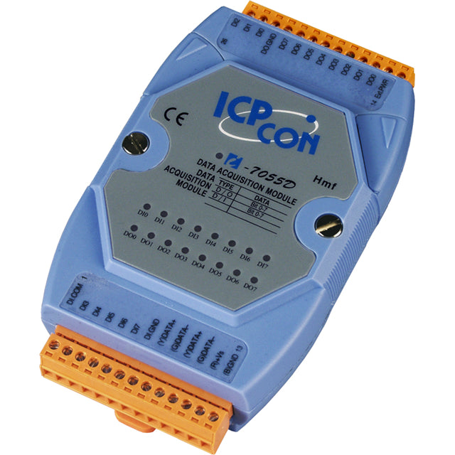 ICP DAS USA INC I-7055-NPN I-7055 Input, Output (I/O) Module -