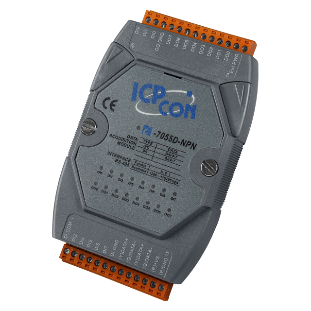 ICP DAS USA INC I-7055D-NPN I-7055 Input, Output (I/O) Module -