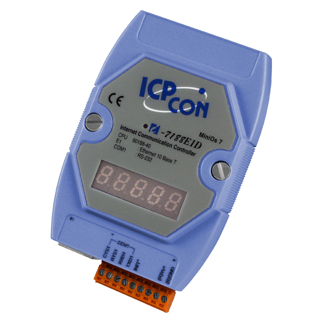 ICP DAS USA INC I-7188E1D - Ethernet a serial Bloque de terminales