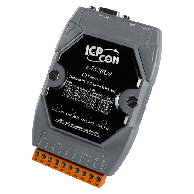 ICP DAS USA INC I-7520AR - Serial a serial D-Sub 09 Pos (DB9) hembra