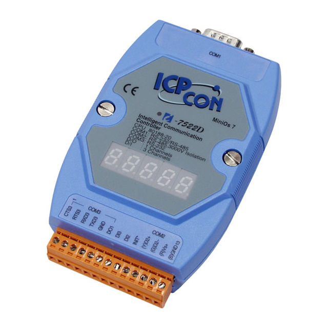 ICP DAS USA INC I-7522AD - Serial a serial Bloque de terminales