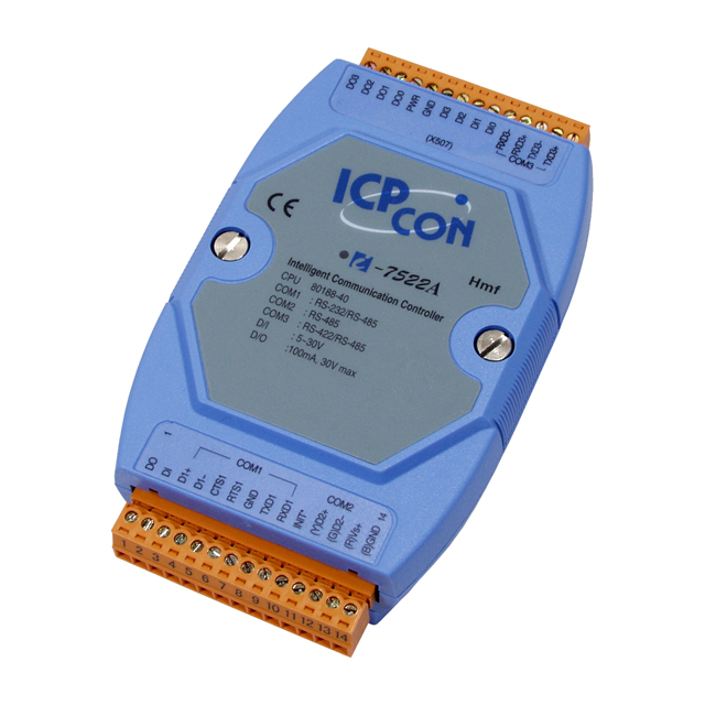 ICP DAS USA INC I-7522D - Serial a serial Bloque de terminales