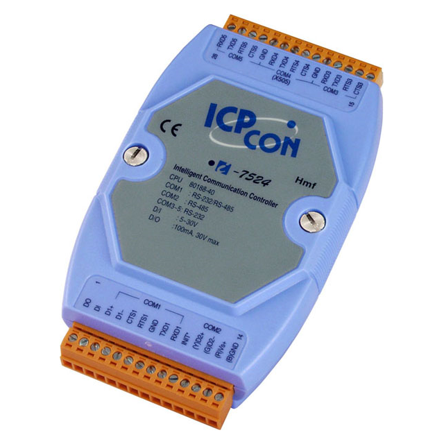 ICP DAS USA INC I-7524 - Serial a serial Bloque de terminales