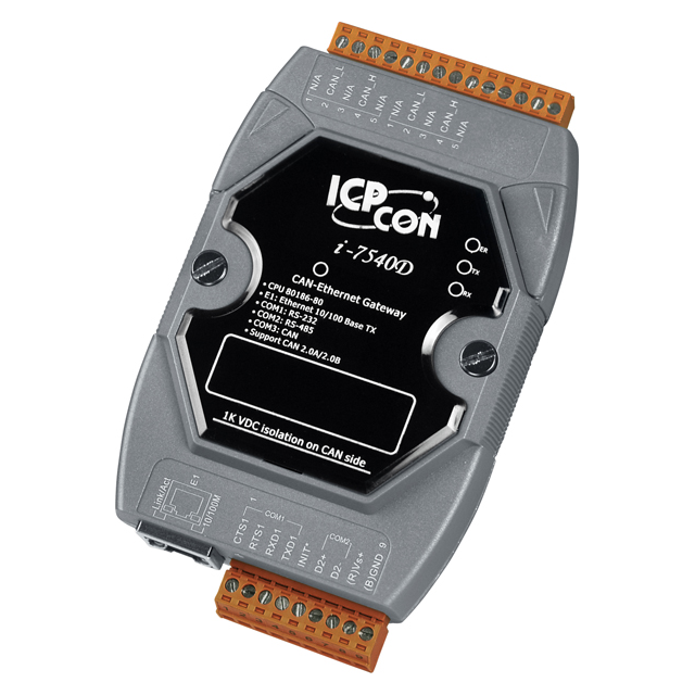 ICP DAS USA INC I-7540D - CAN a Ethernet Bloque de terminales