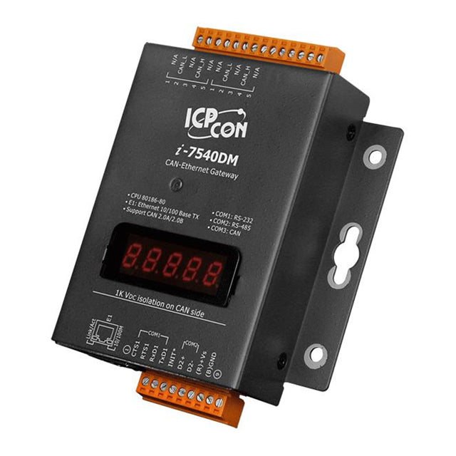 ICP DAS USA INC I-7540DM - CAN a Ethernet Bloque de terminales