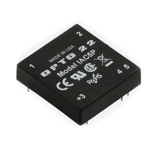 Opto 22 IAC5P - Módulo de entrada de CA/CC Negro