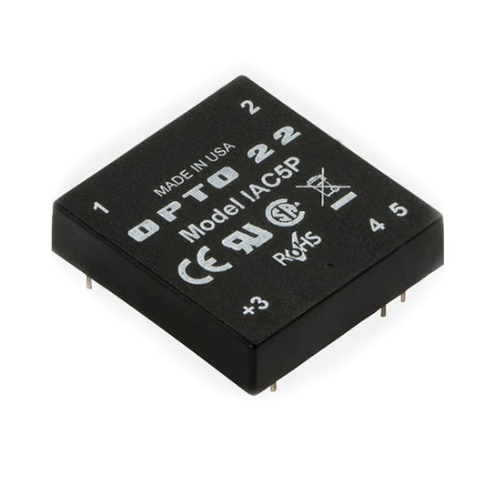 Opto 22 IAC5P - Módulo de entrada de CA/CC Negro