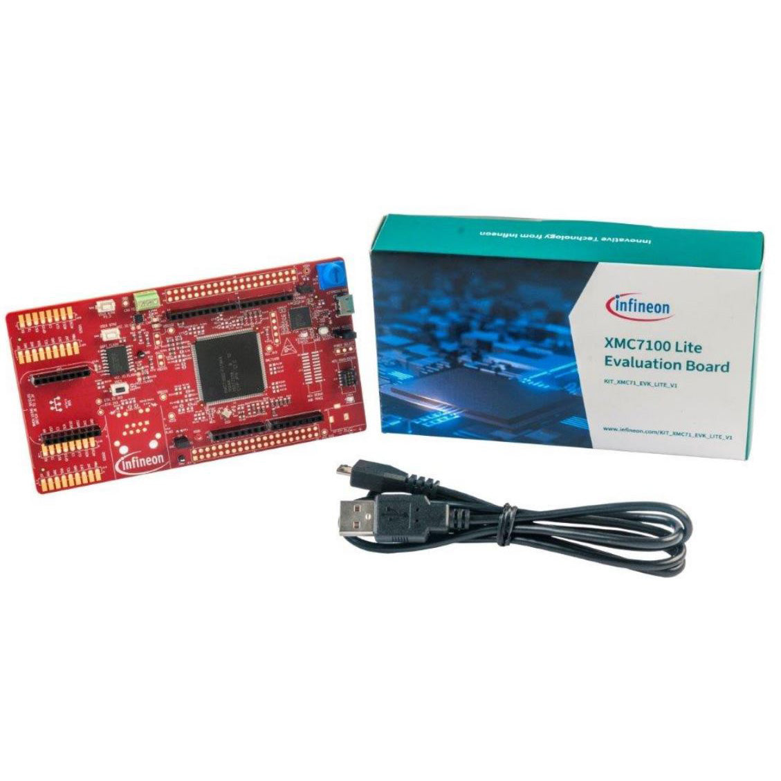 Infineon Technologies KITXMC71EVKLITEV1TOBO1 XMC7000 MCU 32-Bit