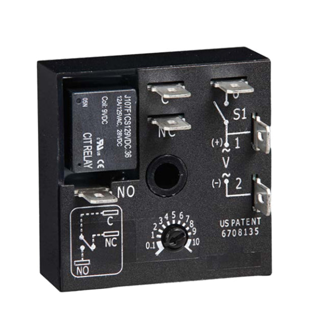 Littelfuse Inc. KRD9423B KRD9 Montaje de chasis Relé mecánico 0.1 min ~ 10 min 10A a 125VCA