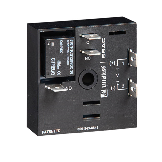 Littelfuse Inc. KRDM121 KRDM Montaje de chasis Relé mecánico 1 ~ 100 seg 10A a 125VCA