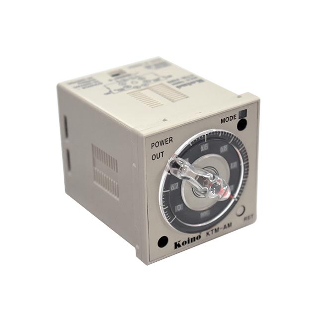 KOINO KTM-AM8 KTM Montaje en panel Relé mecánico 0.05 seg ~ 300 h 5A a 250VCA