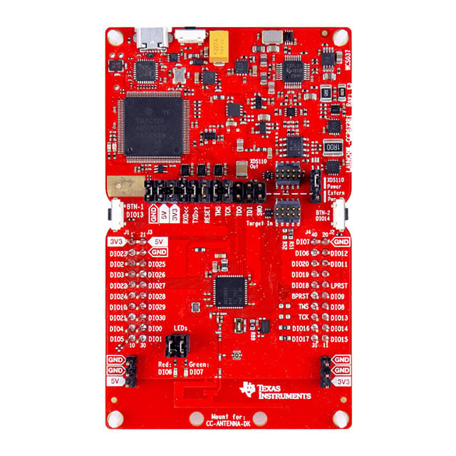 Texas Instruments LAUNCHXL-CC26X2R1 SimpleLink™ Transceiver; 802.15.4 (Thread, Zigbee®), Bluetooth® 5.x (BLE)