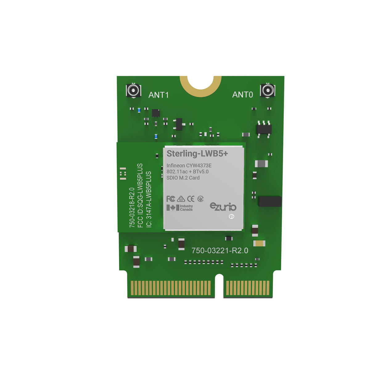 Ezurio 453-00048 Sterling-LWB5+ 802.11ac, BlueTooth v5.0