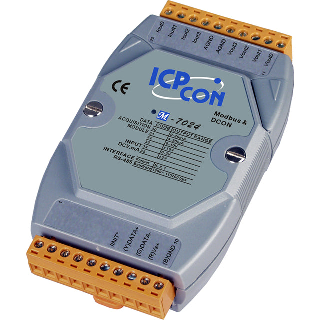 ICP DAS USA INC M-7024 - Input, Output (I/O) Module -