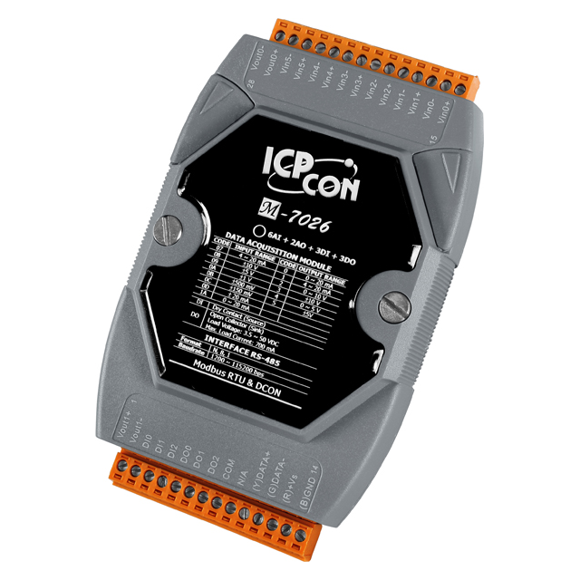 ICP DAS USA INC M-7026 - Input, Output (I/O) Module -