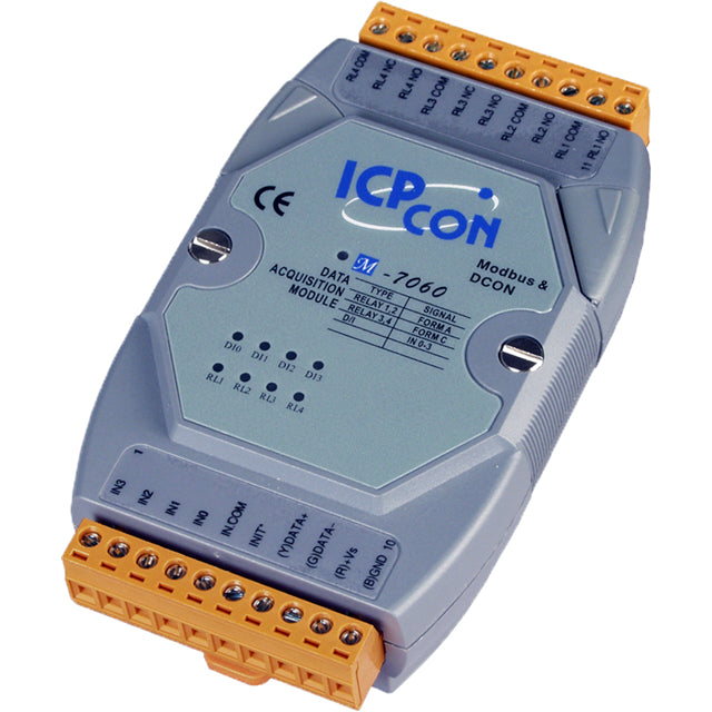 ICP DAS USA INC M-7060 7060 Input, Output (I/O) Module -