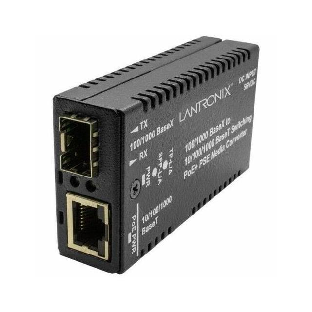 Lantronix, Inc. M/GE-PSW-PSE-01-NA - Sin administrar Fijo + SFP