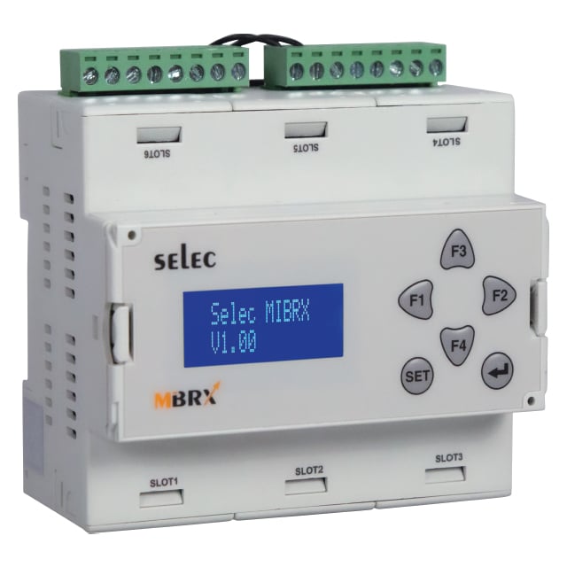 Selec Controls USA Inc. MIBRX-6M-1-1-1-230V MIBRX MIBRX 6M PS - 6 SLOTS, 11DI, (IN 6 - Digital (5), Analog (1)
