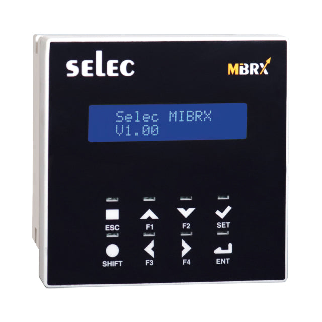 Selec Controls USA Inc. MIBRX-DSP-IND-96-8-2-16-B MIBRX Pantalla Serie MiBRX