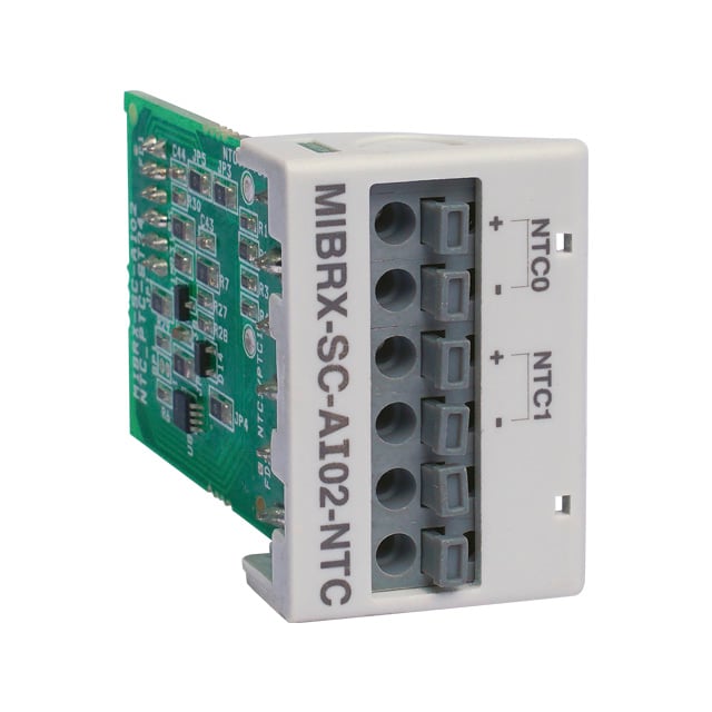 Selec Controls USA Inc. MIBRX-SC-AI02-NTC MIBRX Tarjeta opcional, E/S Serie MiBRX