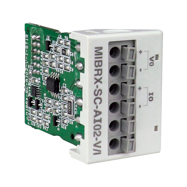 Selec Controls USA Inc. MIBRX-SC-AI02-V-I MIBRX Tarjeta opcional, E/S Serie MiBRX