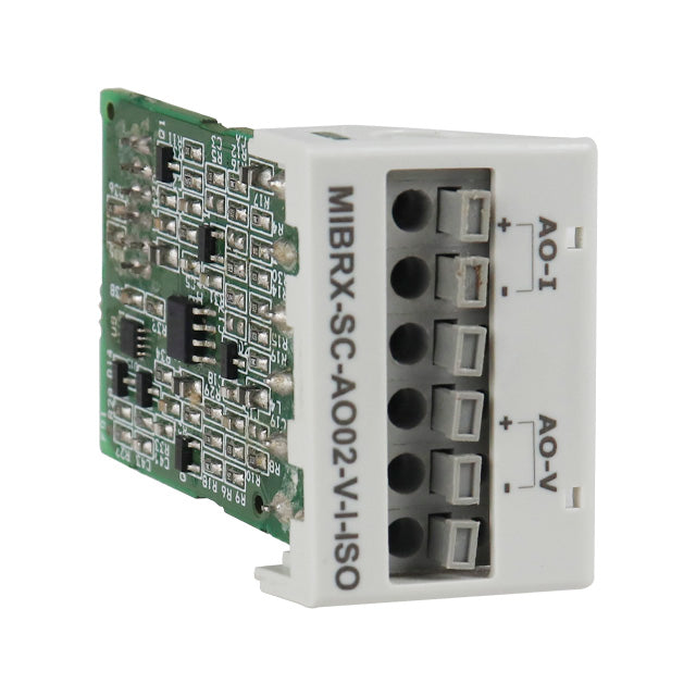 Selec Controls USA Inc. MIBRX-SC-AO02-V-I-ISO MIBRX Tarjeta opcional, E/S Serie MiBRX