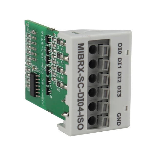 Selec Controls USA Inc. MIBRX-SC-DI04-ISO MIBRX Tarjeta opcional, E/S Serie MiBRX