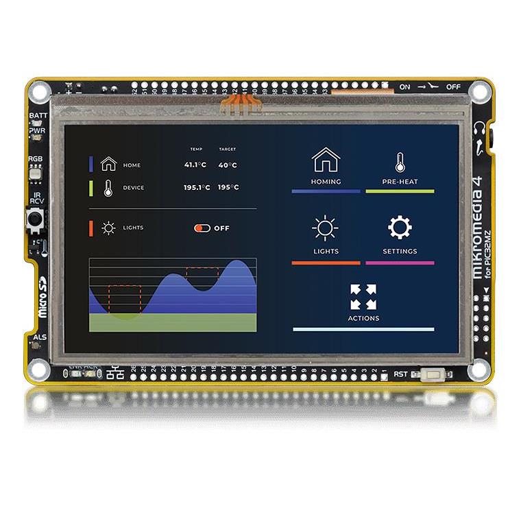 MikroElektronika MIKROE-6163 PIC® 32MZ MCU 32-Bit