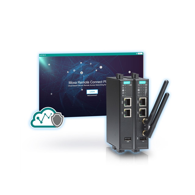 Moxa MRC-1002-LTE-US-T - Plataforma EDGE, GSM, GPRS, HSPA, LTE, UMTS
