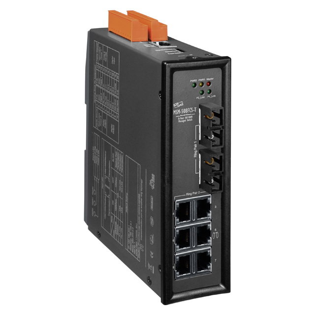 ICP DAS USA INC MSM-508FCS-T MSM-508F Administrado Fija