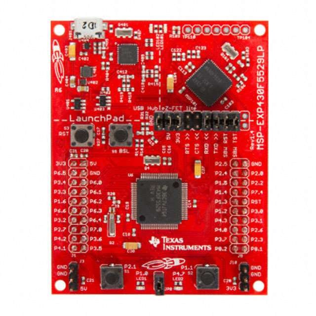 Texas Instruments MSP-EXP430F5529LP MSP430F5 LAUNCHPAD MSP430F5529 EVAL BRD MCU 16 bits MSP430