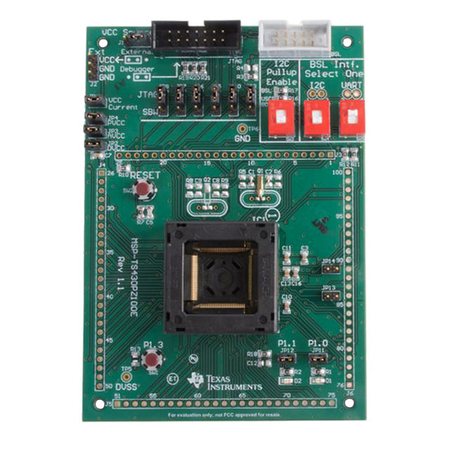 Texas Instruments MSP-TS430PZ100E - ZIF Socket MSP430