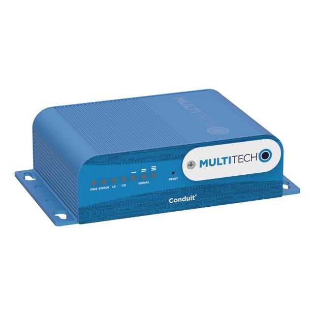 Multi-Tech Systems Inc. MTCDT-L4G1-247A-915.R3-WW MultiTech Conduit® Compuerta 802.11 a/b/g/n, BlueTooth v4.0, GLONASS, GNSS, GPRS, GPS, HSPA+, LoRa, LTE